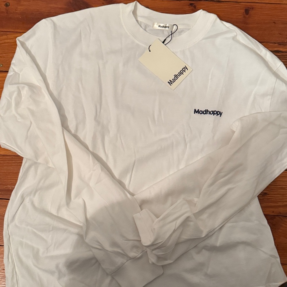 Madhappy Classic White long sleeve